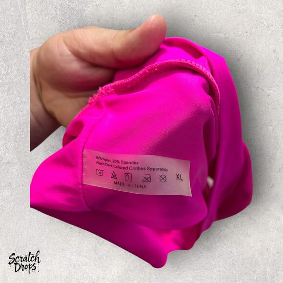 Women's Floral Bikini Set Size XL High Waist Bottoms Boho Chic Swimwear Beach - Picture 3 of 3